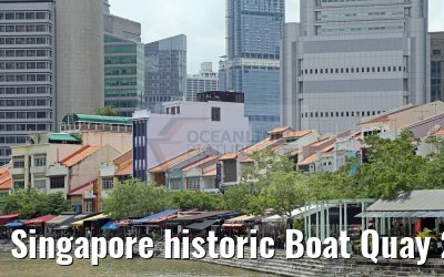Singapore historic Boat Quay 22.02.2016