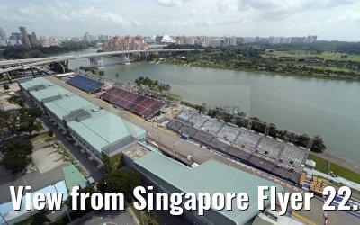 View from Singapore Flyer 22.02.2016