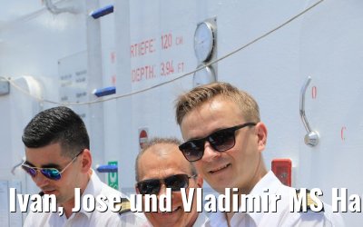 Ivan, Jose und Vladimir MS Hamburg