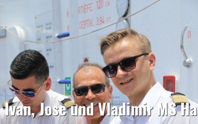 Ivan, Jose und Vladimir MS Hamburg
