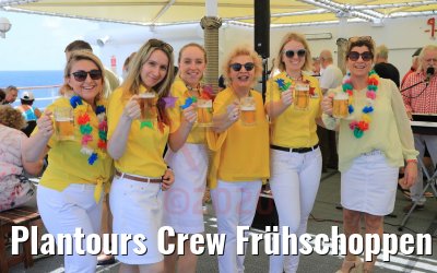 Plantours Crew Frühschoppen MS Hamburg