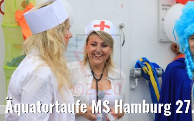 Äquatortaufe MS Hamburg 27.02.2020