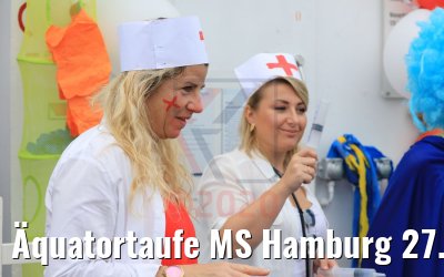Äquatortaufe MS Hamburg 27.02.2020