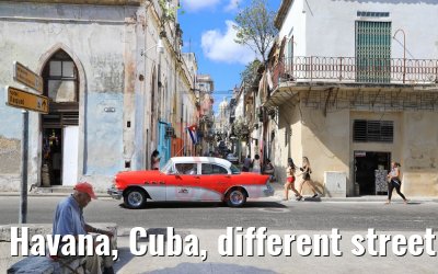 Havana, Cuba, different street impressions 26.02.2019