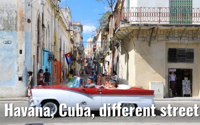 Havana, Cuba, different street impressions 26.02.2019