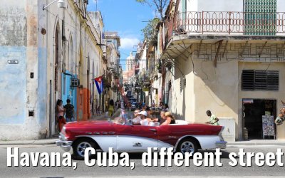 Havana, Cuba, different street impressions 26.02.2019