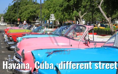 Havana, Cuba, different street impressions 26.02.2019