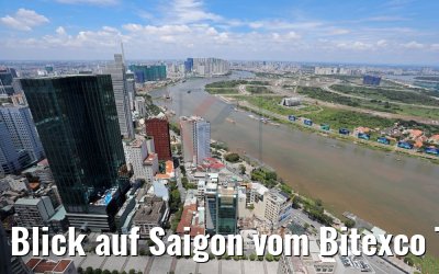 Blick auf Saigon vom Bitexco Tower 06.04.2017