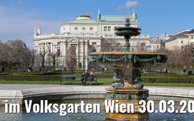 im Volksgarten Wien 30.03.2015