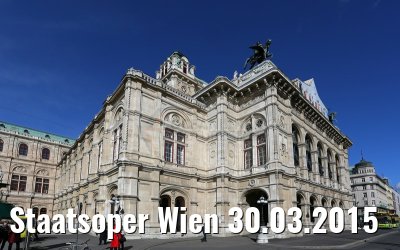 Staatsoper Wien 30.03.2015