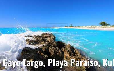 Cayo Largo, Playa Paraiso, Kuba 02.12.2017