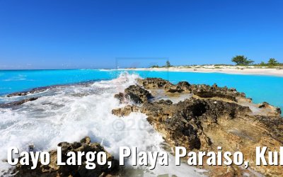 Cayo Largo, Playa Paraiso, Kuba 02.12.2017