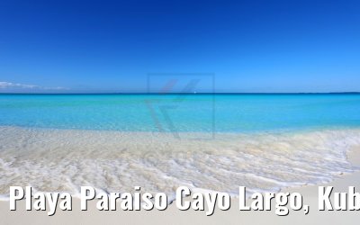 Playa Paraiso Cayo Largo, Kuba 02.12.2017