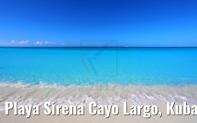 Playa Sirena Cayo Largo, Kuba 02.12.2017