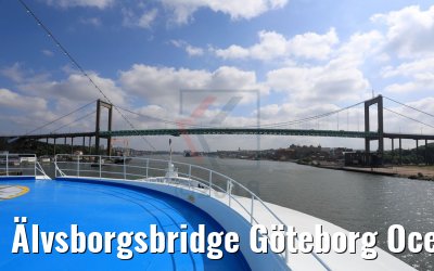 Älvsborgsbridge Göteborg Ocean Majesty 04.06.2018