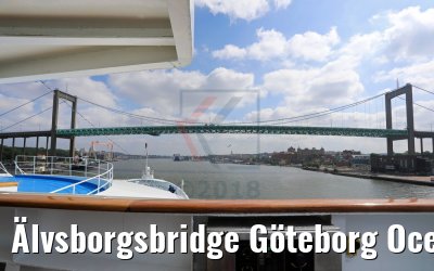 Älvsborgsbridge Göteborg Ocean Majesty 04.06.2018