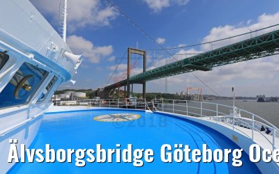 Älvsborgsbridge Göteborg Ocean Majesty 04.06.2018