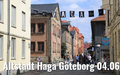 Altstadt Haga Göteborg 04.06.2018