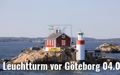 Leuchtturm vor Göteborg 04.06.2018