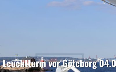 Leuchtturm vor Göteborg 04.06.2018