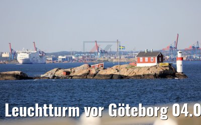 Leuchtturm vor Göteborg 04.06.2018