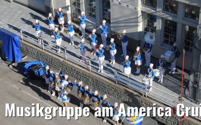 Musikgruppe am America Cruise Terminal Göteborg 04.06.2018