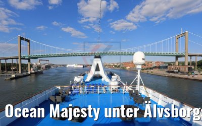Ocean Majesty unter Älvsborgsbridge 04.06.2018