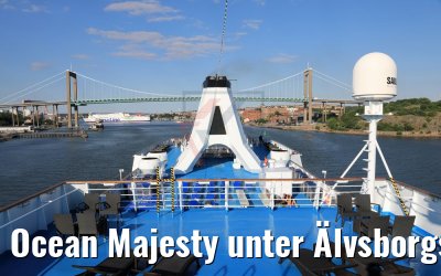 Ocean Majesty unter Älvsborgsbridge 04.06.2018