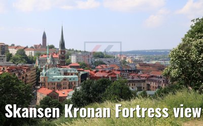 Skansen Kronan Fortress view Gothenburg 04.06.2018