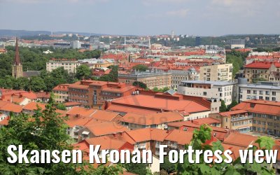 Skansen Kronan Fortress view Gothenburg 04.06.2018