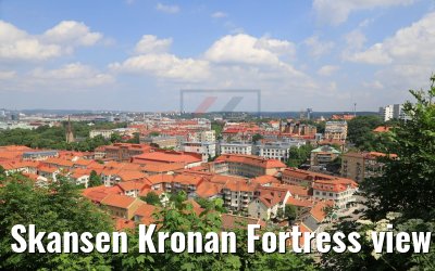 Skansen Kronan Fortress view Gothenburg 04.06.2018