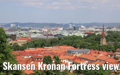 Skansen Kronan Fortress view Gothenburg 04.06.2018
