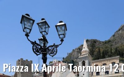 Piazza IX Aprile Taormina 12.06.2018