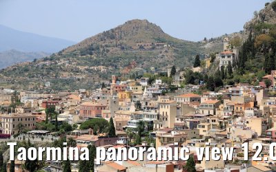 Taormina panoramic view 12.06.2018