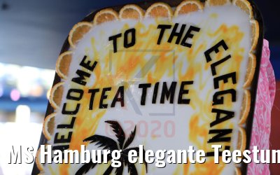 MS Hamburg elegante Teestunde 
