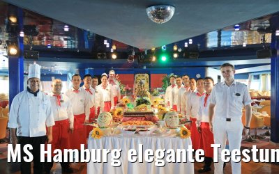 MS Hamburg elegante Teestunde 