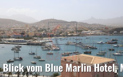 Blick vom Blue Marlin Hotel, Mindelo, Kapverden