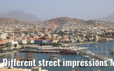 Different street impressions Mindelo, Sao Vicente, Kapverden