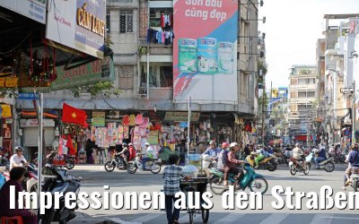 Impressionen aus den Straßen von Saigon 07.04.2017