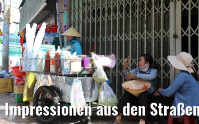 Impressionen aus den Straßen von Saigon 07.04.2017