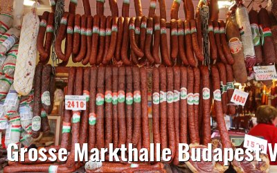 Grosse Markthalle Budapest Verkaufsstaende 31.03.2015