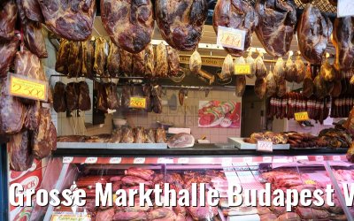 Grosse Markthalle Budapest Verkaufsstaende 31.03.2015