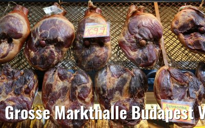 Grosse Markthalle Budapest Verkaufsstaende 31.03.2015