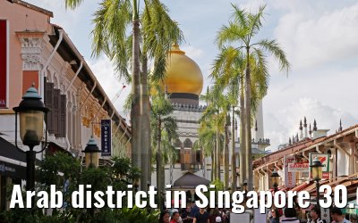 Arab district in Singapore 30.01.2016