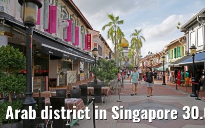 Arab district in Singapore 30.01.2016