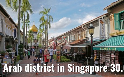 Arab district in Singapore 30.01.2016