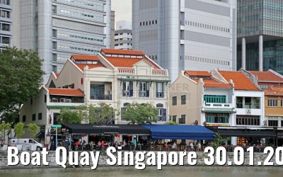 Boat Quay Singapore 30.01.2016