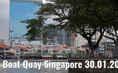 Boat Quay Singapore 30.01.2016
