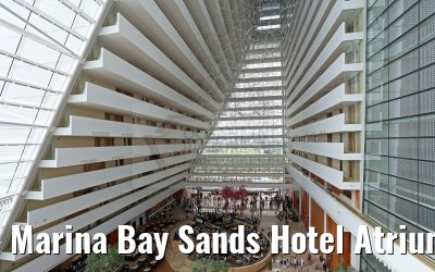Marina Bay Sands Hotel Atrium
