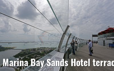 Marina Bay Sands Hotel terrace